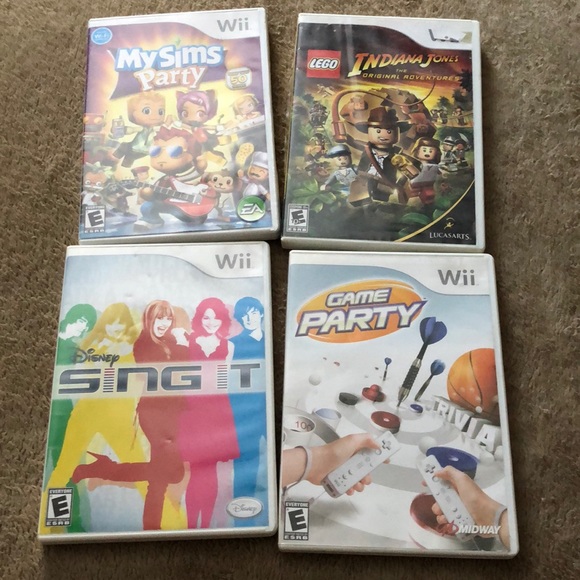 Nintendo Other Wii Game Bundle Poshmark